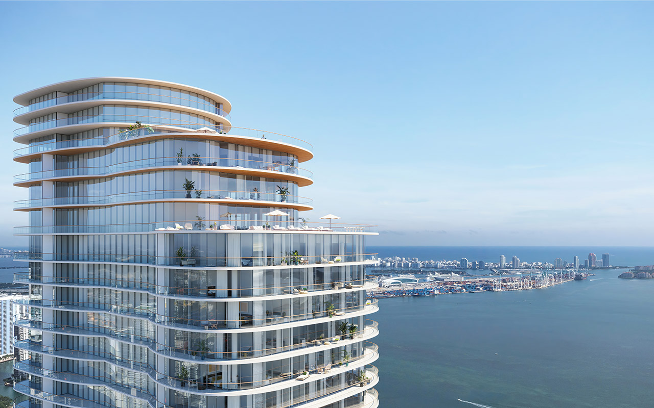 Cipriani Residences Miami — Brickell rendering