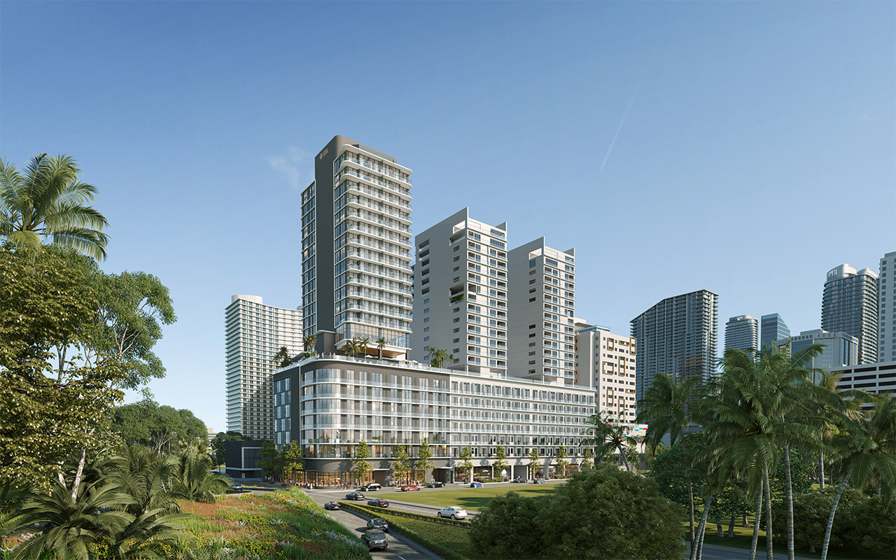 Smart Brickell II — Brickell rendering
