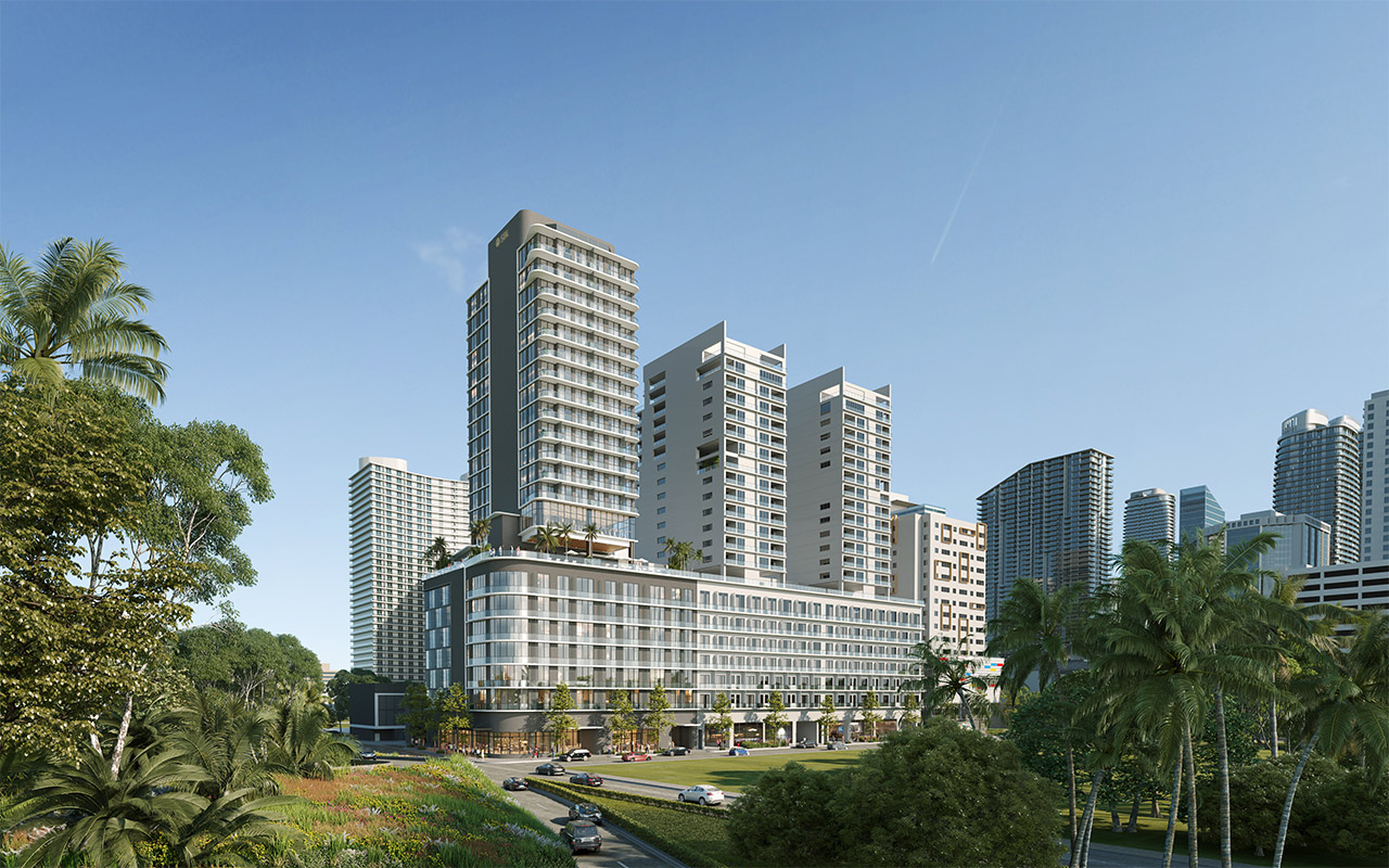 Smart Brickell III — Brickell rendering