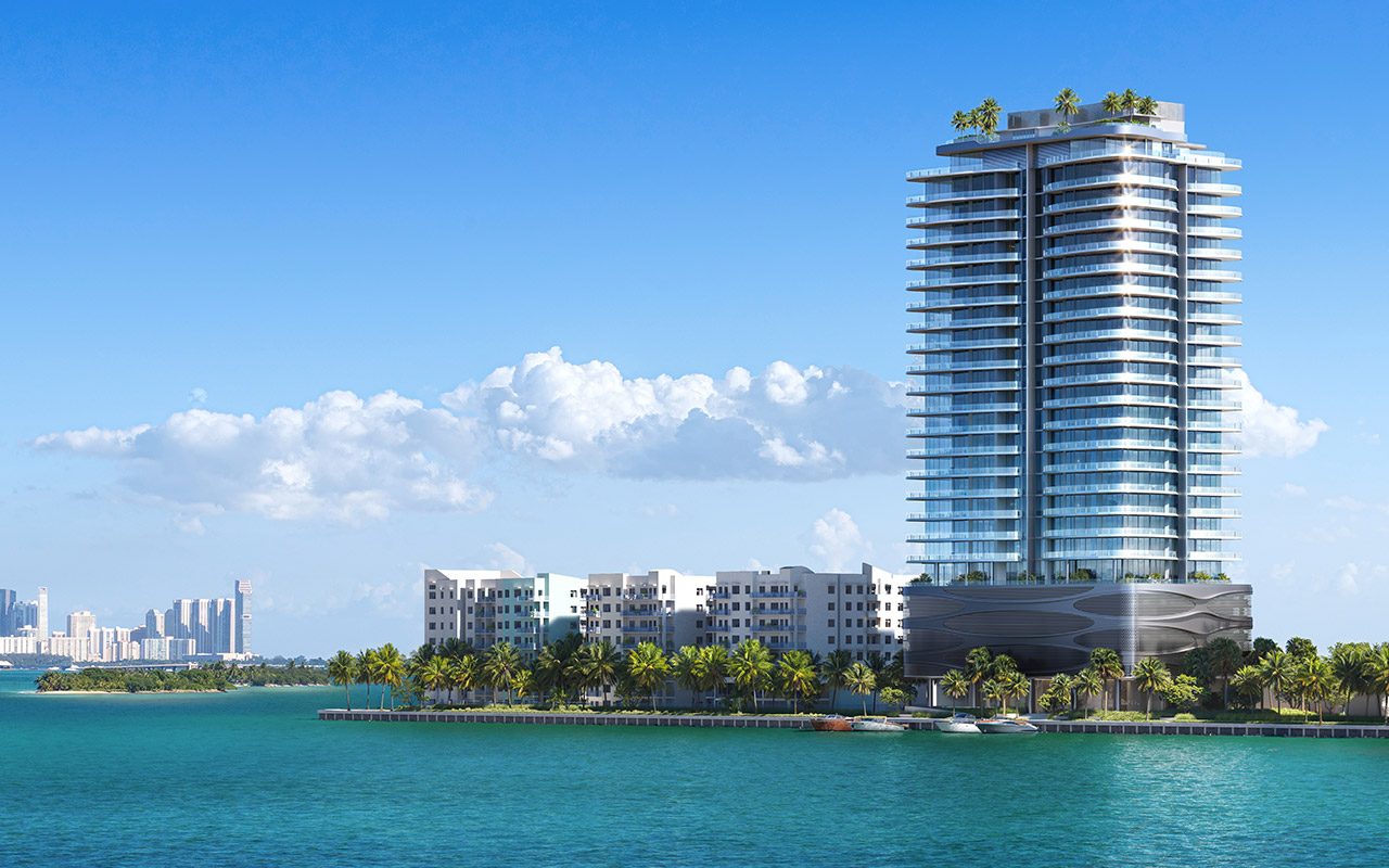 Pagani Residences Miami — North Bay Village rendering