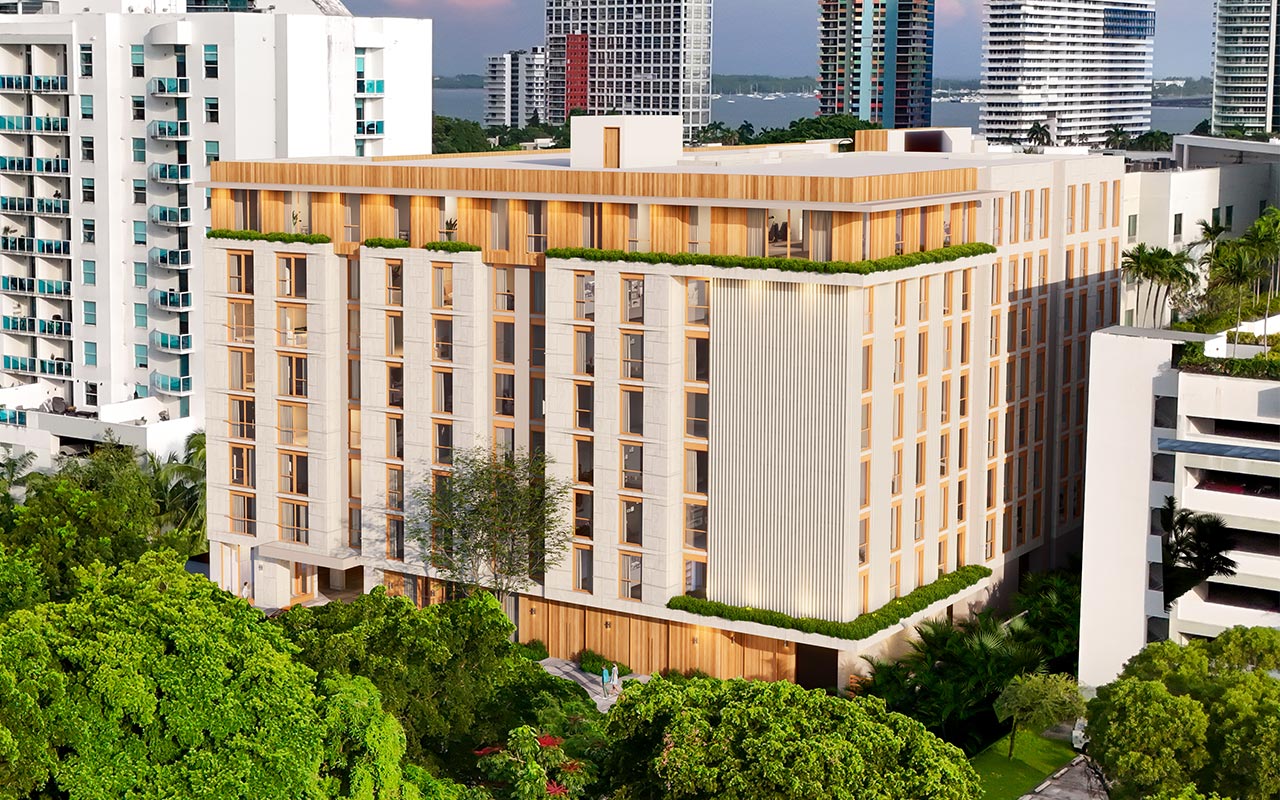Parkside Brickell — Brickell rendering