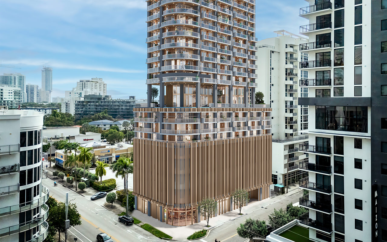 Season One Brickell architectural rendering
