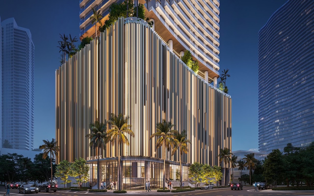 Edge House Miami — Edgewater rendering