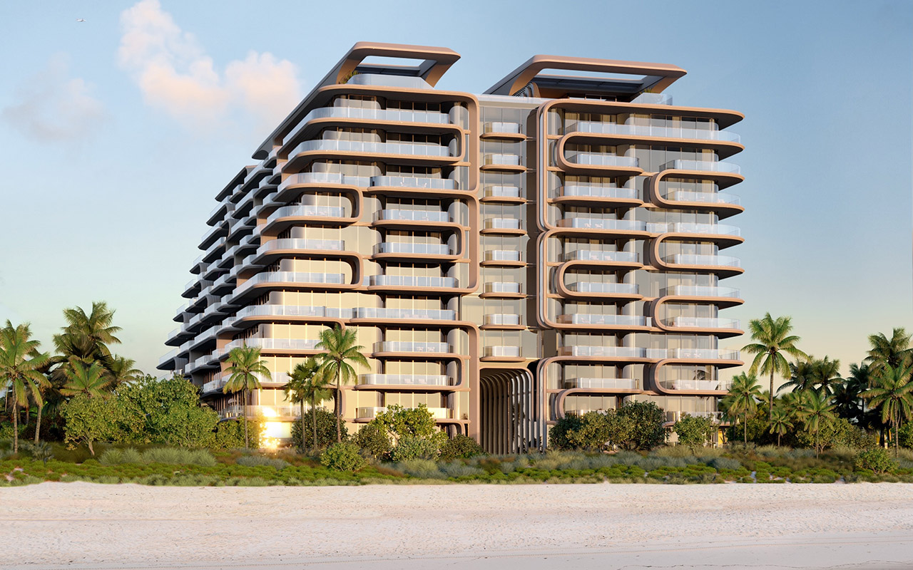 The Delmore Surfside architectural rendering
