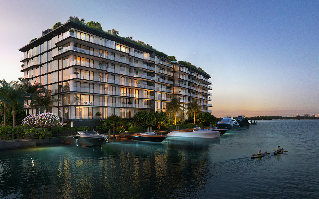 Bay Harbor Towers — Bay Harbor Islands rendering