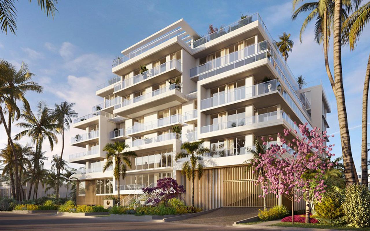 Origin Residences — Bay Harbor Islands rendering